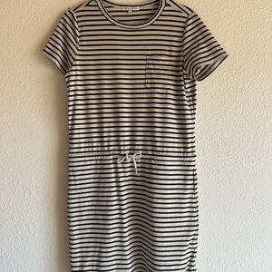 Rebecca Minkoff Black and Cream Striped dress